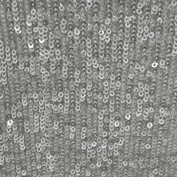 Lavender Brown White Sequin Mini Dress - Picture 3 of 8